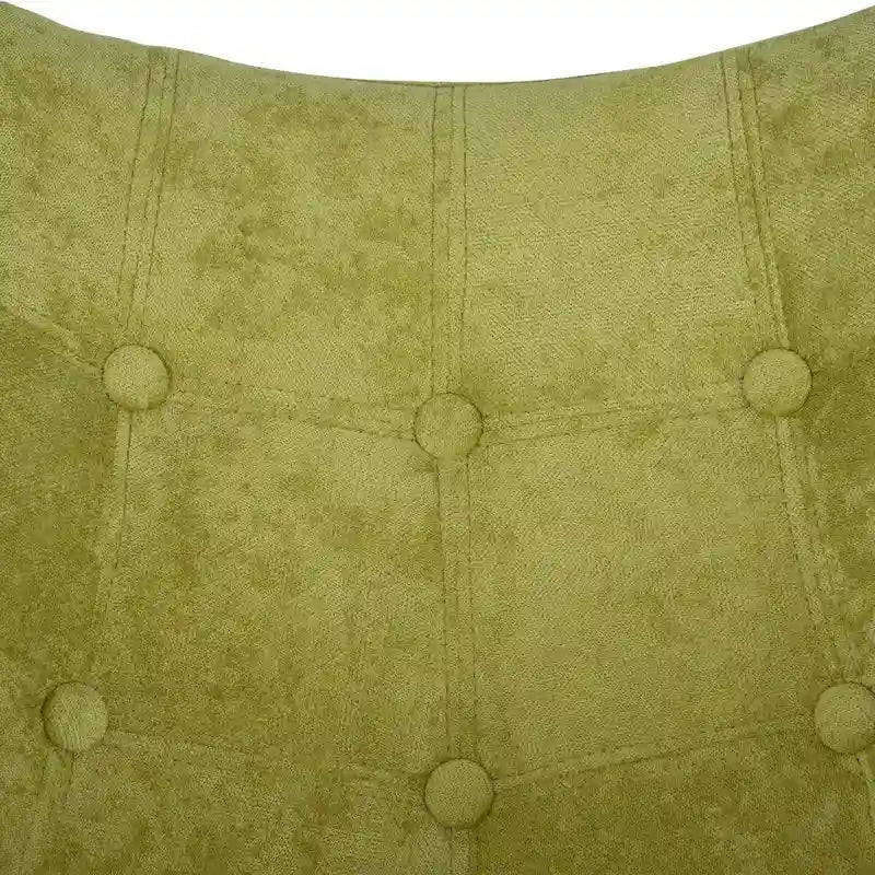 Fauteuil à bascule moderne en velours - Fauteuil d'appoint du milieu du siècle pour salon, chambre à coucher, intérieur et extérieur