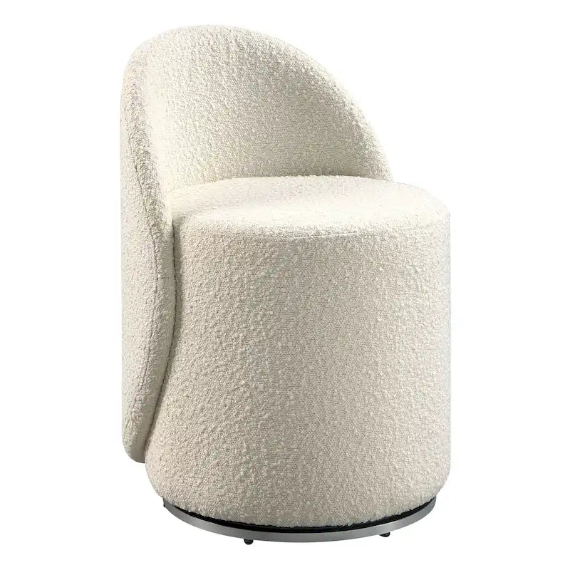 Chaise de vanité pivotante