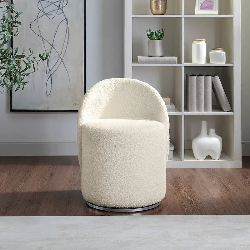 Chaise de vanité pivotante
