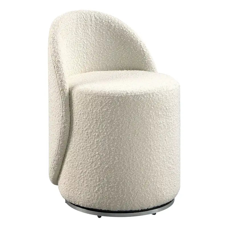 Chaise de vanité pivotante