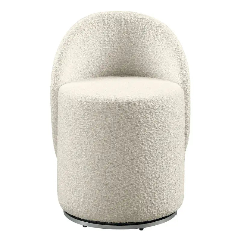 Chaise de vanité pivotante
