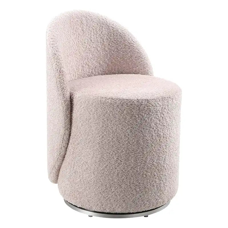 Chaise de vanité pivotante