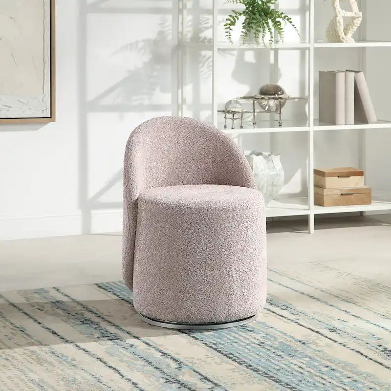 Chaise de vanité pivotante