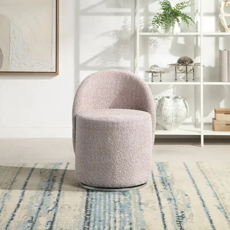 Chaise de vanité pivotante