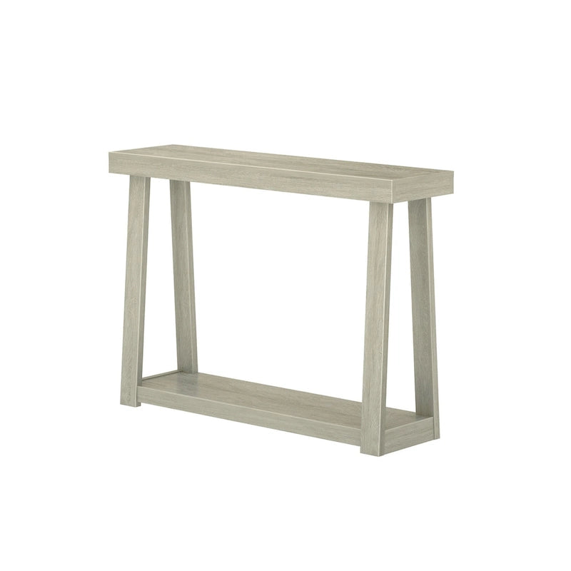 Console classique Plank et Beam avec étagère - 46