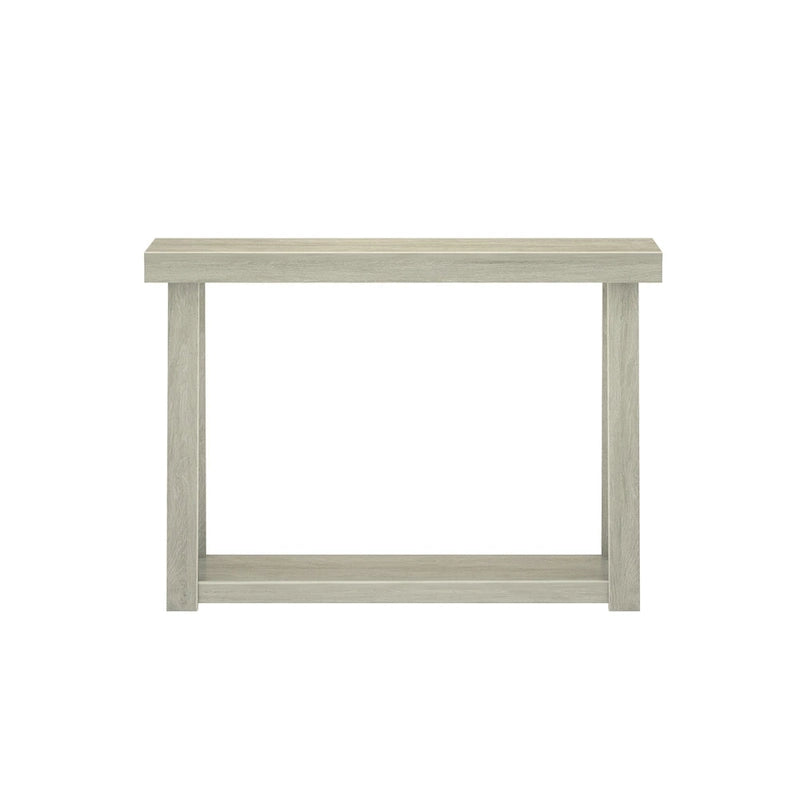 Console classique Plank et Beam avec étagère - 46