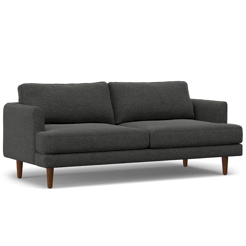 Canapé moderne du milieu du siècle de 76 pouces de large