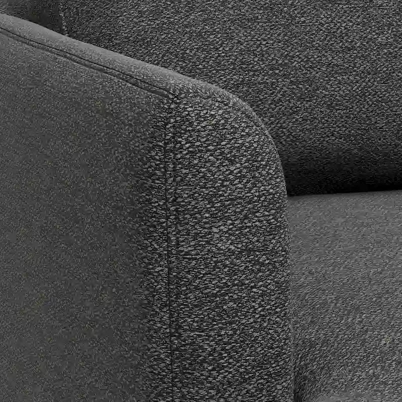 Canapé moderne du milieu du siècle de 76 pouces de large