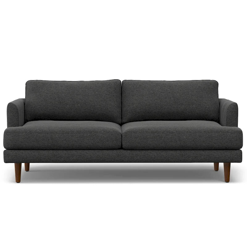 Canapé moderne du milieu du siècle de 76 pouces de large