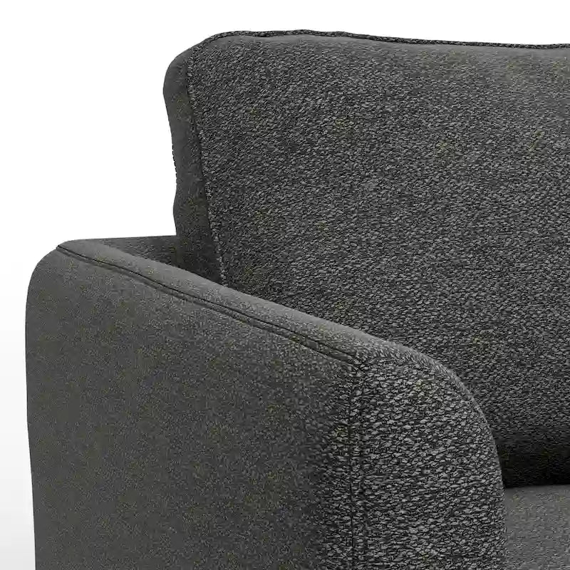 Canapé moderne du milieu du siècle de 76 pouces de large