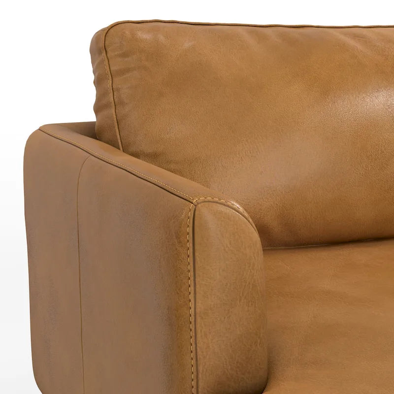 Canapé moderne du milieu du siècle de 76 pouces de large