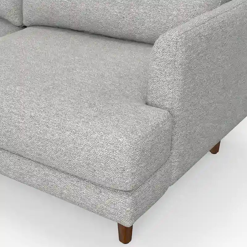 Canapé moderne du milieu du siècle de 76 pouces de large