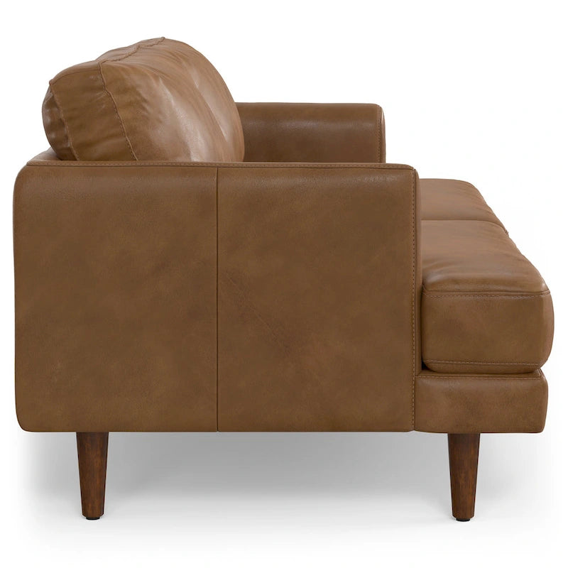 Canapé moderne du milieu du siècle de 76 pouces de large