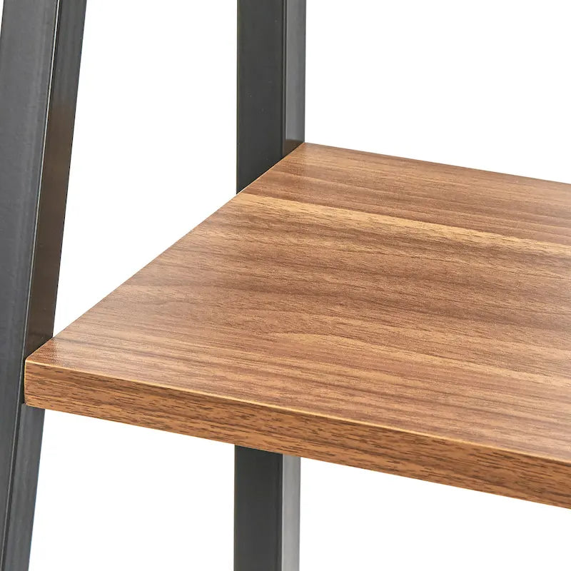 Bureau échelle peu encombrant avec étagères de rangement pour le bureau à domicile ou la chambre