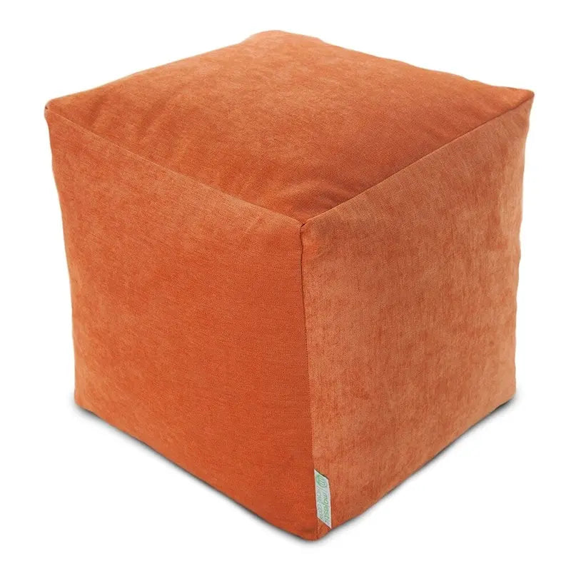 Pouf cube d'intérieur ottoman