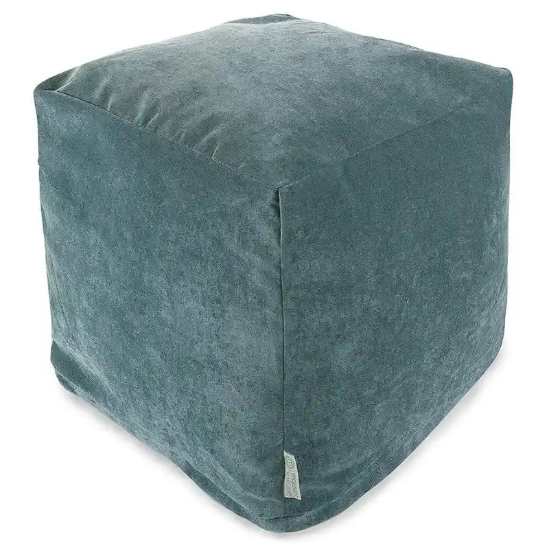 Pouf cube d'intérieur ottoman