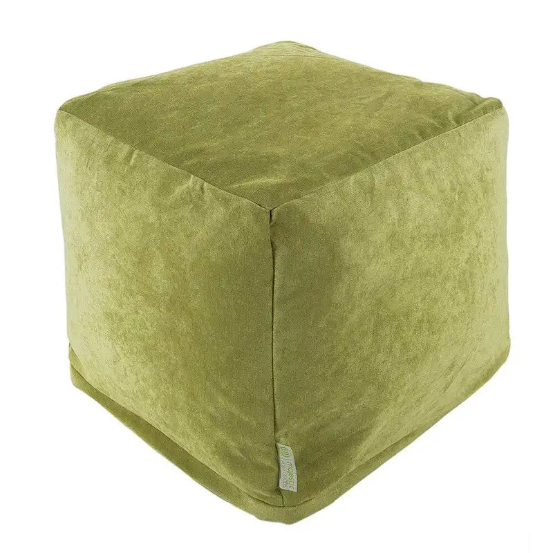 Pouf cube d'intérieur ottoman