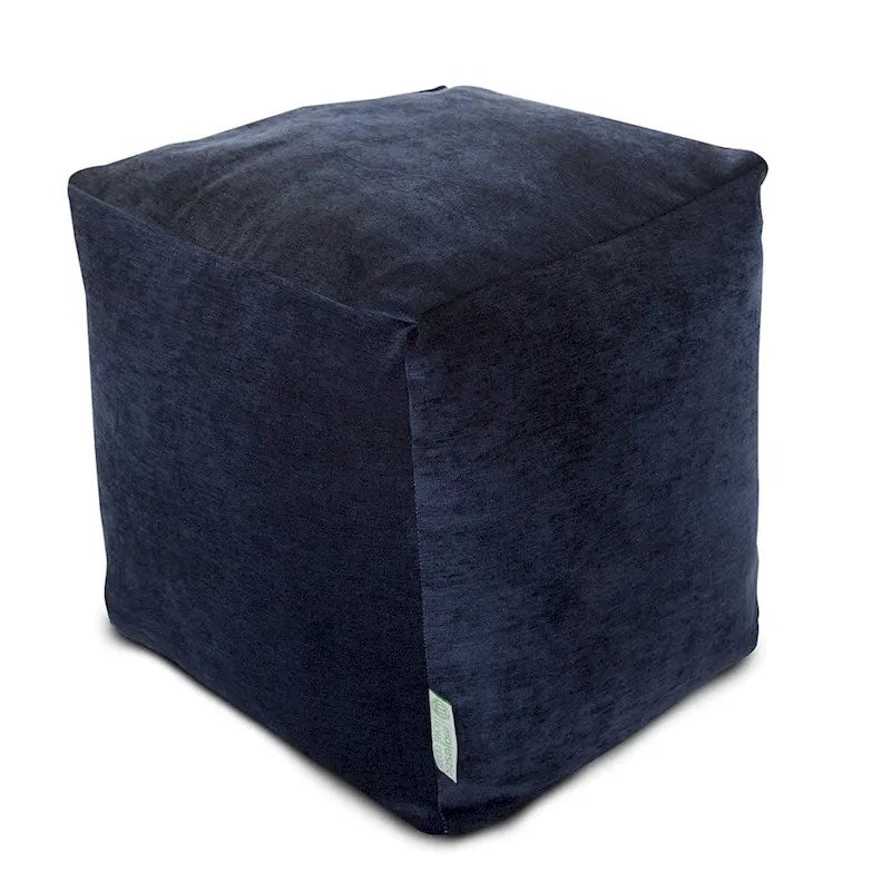 Pouf cube d'intérieur ottoman