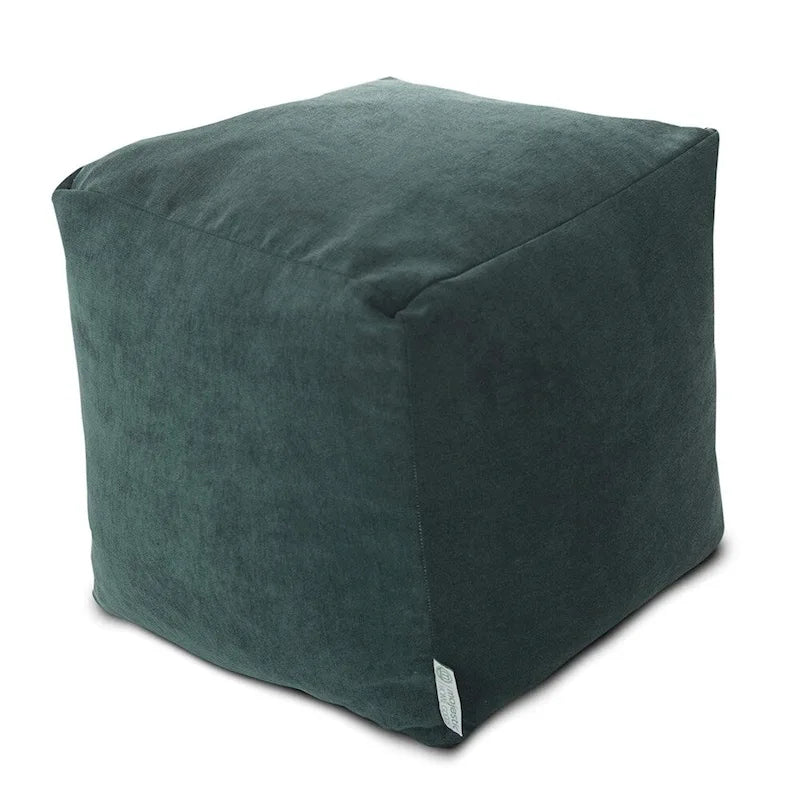 Pouf cube d'intérieur ottoman