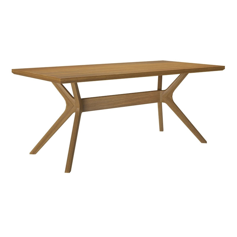 Table à manger rectangulaire avec pieds croisés - 72