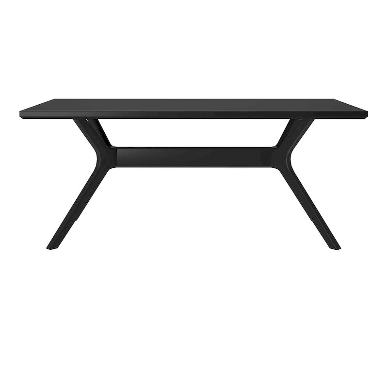 Table à manger rectangulaire avec pieds croisés - 72