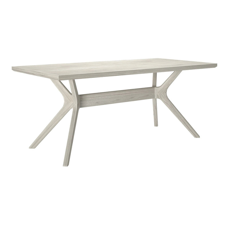 Table à manger rectangulaire avec pieds croisés - 72