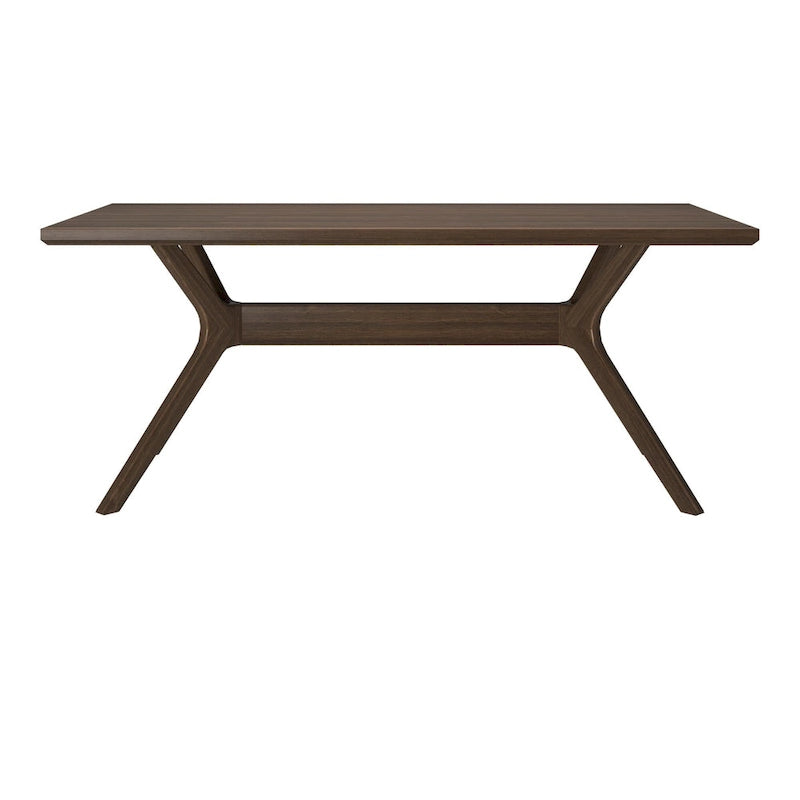 Table à manger rectangulaire avec pieds croisés - 72