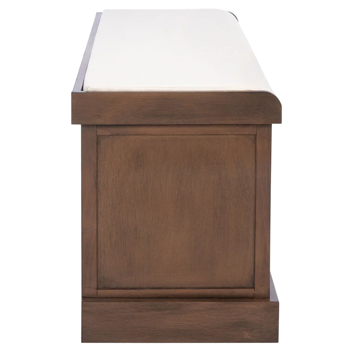 Banc de rangement SAFAVIEH Fiorello avec coussin et 3 tiroirs - 47,3 L x 15 P x 19 H - 47 L x 15 P x 19 H